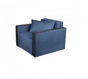 Кресло-кровать Милена с подлокотниками Синий в Лабытнанги - labytnangi.ok-mebel.com | фото 1