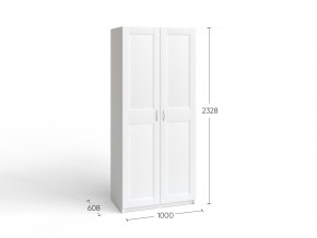 2.06.01.050.4 МАКС шкаф 2 двери 100х61х233 серый RU в Лабытнанги - labytnangi.ok-mebel.com | фото 4