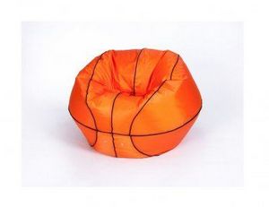 Кресло-мешок Баскетбольный мяч большой оранжево-черное в Лабытнанги - labytnangi.ok-mebel.com | фото 2