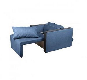 Кресло-кровать Милена с подлокотниками Синий в Лабытнанги - labytnangi.ok-mebel.com | фото 2
