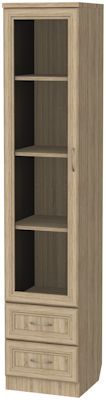 Шкаф для книг с ящиками узкий арт. 220 в Лабытнанги - labytnangi.ok-mebel.com | фото 4