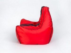 Бескаркасное кресло Авто красно-черное в Лабытнанги - labytnangi.ok-mebel.com | фото 3