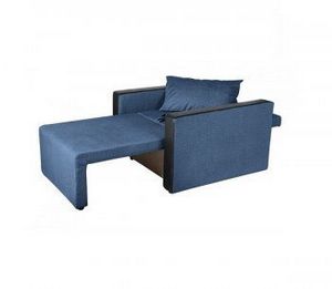 Кресло-кровать Милена с подлокотниками Синий в Лабытнанги - labytnangi.ok-mebel.com | фото 3
