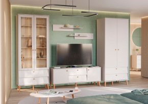 АФИНА Гостиная (модульная) кашемир серый в Лабытнанги - labytnangi.ok-mebel.com | фото