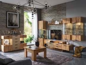 АЛТЕЯ Шкаф (Дуб крафт) в Лабытнанги - labytnangi.ok-mebel.com | фото 2