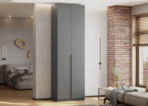Антресоль 800 «ШК-5» Графит серый в Лабытнанги - labytnangi.ok-mebel.com | фото 4
