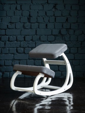 Балансирующий коленный стул Конёк Горбунёк (Белый) в Лабытнанги - labytnangi.ok-mebel.com | фото 2