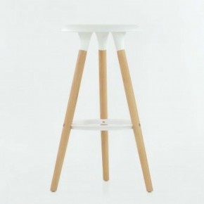Барный стул Barneo N-19 Modern интерьерный белый в Лабытнанги - labytnangi.ok-mebel.com | фото 4