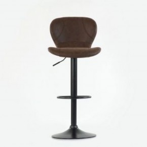Барный стул Barneo N-86 Time / Black / VPU Brown Vintage коричневый винтаж PK970-18 в Лабытнанги - labytnangi.ok-mebel.com | фото 3