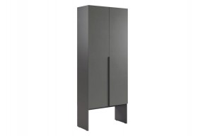 БАСКО Шкаф двухдверный L800 (графит) в Лабытнанги - labytnangi.ok-mebel.com | фото