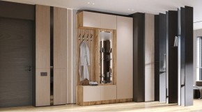 БАВАРИЯ Прихожая (дуб вотан/кашемир) в Лабытнанги - labytnangi.ok-mebel.com | фото