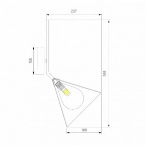 Бра Eurosvet Enigma 70161/1 черный в Лабытнанги - labytnangi.ok-mebel.com | фото 6