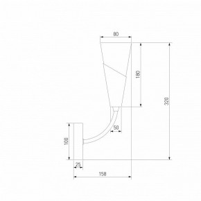 Бра Eurosvet Rhyton 60167/1 никель в Лабытнанги - labytnangi.ok-mebel.com | фото 6