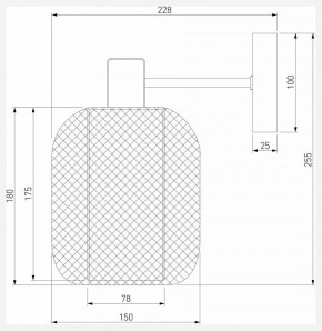 Бра Eurosvet Voile 30192/1 золото в Лабытнанги - labytnangi.ok-mebel.com | фото 4