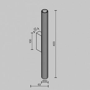 Бра Maytoni Calipso C082WL-12W2.7K-B в Лабытнанги - labytnangi.ok-mebel.com | фото 4