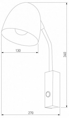 Бра TK Lighting Soho 4167 Soho Black в Лабытнанги - labytnangi.ok-mebel.com | фото 2