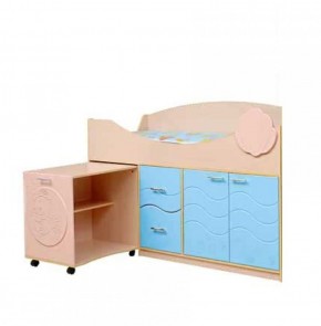 Набор мебели для детской Юниор -12.2 (700*1860) МДФ матовый в Лабытнанги - labytnangi.ok-mebel.com | фото 4