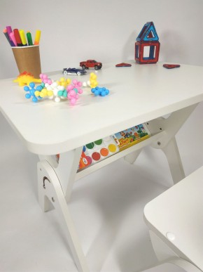 Детский растущий стол-парта и стул Я САМ "Умка" (Белый) в Лабытнанги - labytnangi.ok-mebel.com | фото 6