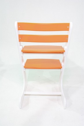 Детский растущий стул Конёк Горбунёк Комфорт ( Бело-оранжевый) в Лабытнанги - labytnangi.ok-mebel.com | фото 5