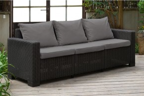 Диван Калифорния 3-х местный (California 3 Sofa), графит в Лабытнанги - labytnangi.ok-mebel.com | фото
