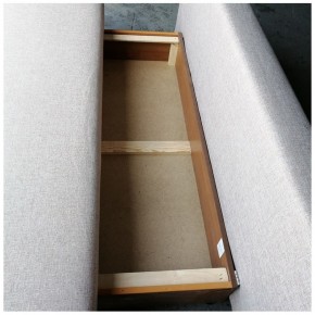 Диван-кровать Комфорт без подлокотников BALTIC AZURE (2 подушки) в Лабытнанги - labytnangi.ok-mebel.com | фото 6
