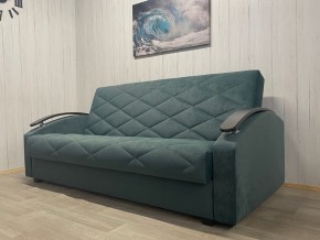 Диван Престиж-16 (НПБ+МДФ) велюр Sensey bottle green в Лабытнанги - labytnangi.ok-mebel.com | фото 4