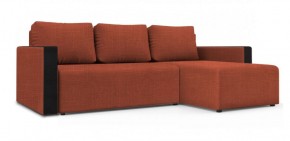Диван угловой Алиса 3 Vital MANGO - Teos Black в Лабытнанги - labytnangi.ok-mebel.com | фото