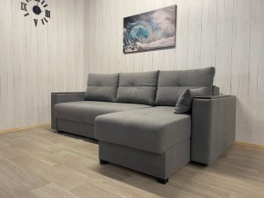 Диван угловой Комфорт-3 (НПБ+МДФ) велюр Galaxy Lite 26 в Лабытнанги - labytnangi.ok-mebel.com | фото 2