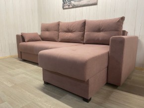 Диван угловой Комфорт-3 (НПБ) велюр Luma 16 в Лабытнанги - labytnangi.ok-mebel.com | фото 2