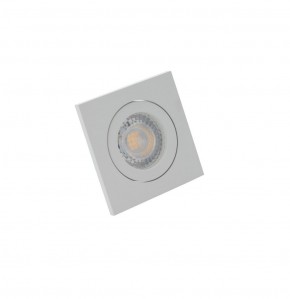 DK2016-WH Встраиваемый светильник, IP 20, 50 Вт, GU10, белый, алюминий в Лабытнанги - labytnangi.ok-mebel.com | фото