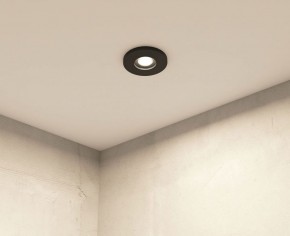 DK2036-BK Встраиваемый светильник влагозащ., IP 44, до 15 Вт, GU10, LED, черный, алюминий в Лабытнанги - labytnangi.ok-mebel.com | фото 6