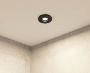 DK2036-BK Встраиваемый светильник влагозащ., IP 44, до 15 Вт, GU10, LED, черный, алюминий в Лабытнанги - labytnangi.ok-mebel.com | фото 7