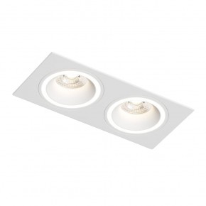 DK2062-WH Встраиваемый светильник, IP 20, до 15 Вт, GU10, LED, белый, алюминий в Лабытнанги - labytnangi.ok-mebel.com | фото