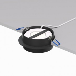 DK2090-BK Встраиваемый светильник FLAT, IP 20, до 15 Вт, GX53, LED, черный, алюминий в Лабытнанги - labytnangi.ok-mebel.com | фото 4