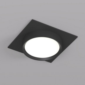 DK2091-BK Встраиваемый светильник FLAT, IP 20, до 15 Вт, GX53, LED, черный, алюминий в Лабытнанги - labytnangi.ok-mebel.com | фото