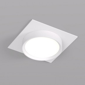 DK2091-WH Встраиваемый светильник FLAT, IP 20, до 15 Вт, GX53, LED, белый, алюминий в Лабытнанги - labytnangi.ok-mebel.com | фото