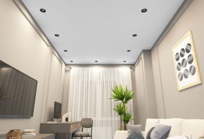 DK2120-BK Встраиваемый светильник, IP 20, 50 Вт, GU10, черный, алюминий в Лабытнанги - labytnangi.ok-mebel.com | фото 6