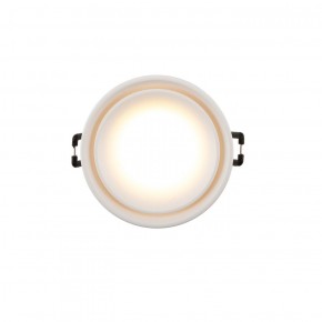 DK2403-WH Встраиваемый светильник влагозащ., IP 44, 15 Вт, GU10, белый, алюминий в Лабытнанги - labytnangi.ok-mebel.com | фото 4