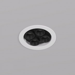 DK2510-WB Встраиваемый светильник SPACE со светодиодом d65 220V 8W 38° 4000К IP20 белый/черный алюминий в Лабытнанги - labytnangi.ok-mebel.com | фото 2