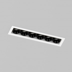 DK2514-WB Встраиваемый светильник SPACE со светодиодом L126mm 220V 10W 38° 4000К IP20 белый/черный алюминий в Лабытнанги - labytnangi.ok-mebel.com | фото 2