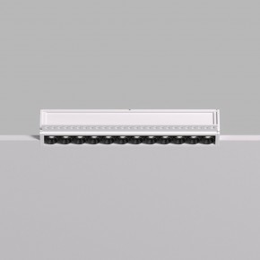 DK2532-WB Встраиваемый светильник SPACE со светодиодом под шпатлевку L240mm 220V 20W 38° 4000К IP20 белый/черный алюминий в Лабытнанги - labytnangi.ok-mebel.com | фото 3