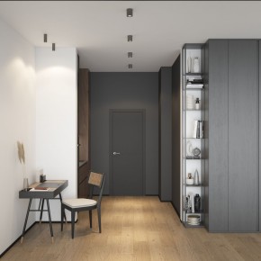 DK2615-DN Накладной светильник SHINE TUBE со светодиодом, D45*H115, IP20, 3000К, 7W, RA?90, темный никель, алюминий в Лабытнанги - labytnangi.ok-mebel.com | фото 4