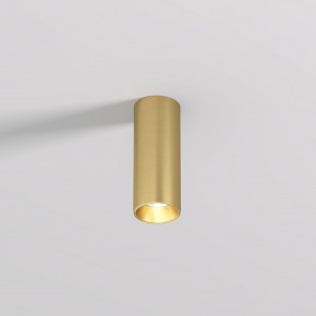 DK2615-SB Накладной светильник SHINE TUBE со светодиодом, D45*H115, IP20, 3000К, 7W, RA?90, сатинированная латунь, алюминий в Лабытнанги - labytnangi.ok-mebel.com | фото