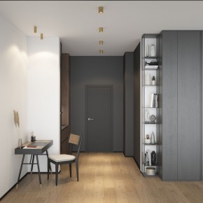 DK2615-SB Накладной светильник SHINE TUBE со светодиодом, D45*H115, IP20, 3000К, 7W, RA?90, сатинированная латунь, алюминий в Лабытнанги - labytnangi.ok-mebel.com | фото 4