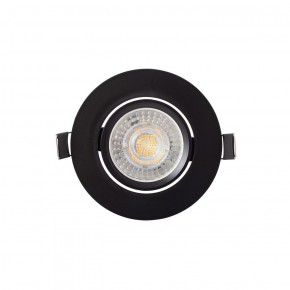 DK3020-BK Встраиваемый светильник, IP 20, 10 Вт, GU5.3, LED, черный, пластик в Лабытнанги - labytnangi.ok-mebel.com | фото 3