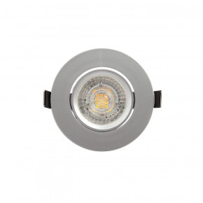 DK3020-CM Встраиваемый светильник, IP 20, 10 Вт, GU5.3, LED, серый, пластик в Лабытнанги - labytnangi.ok-mebel.com | фото
