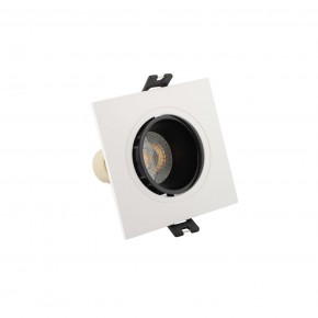 DK3021-WB Встраиваемый светильник, IP 20, 10 Вт, GU5.3, LED, белый/черный, пластик в Лабытнанги - labytnangi.ok-mebel.com | фото 2