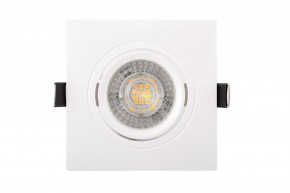 DK3021-WH Встраиваемый светильник, IP 20, 10 Вт, GU5.3, LED, белый, пластик в Лабытнанги - labytnangi.ok-mebel.com | фото 2