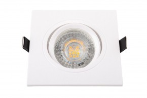 DK3021-WH Встраиваемый светильник, IP 20, 10 Вт, GU5.3, LED, белый, пластик в Лабытнанги - labytnangi.ok-mebel.com | фото 3