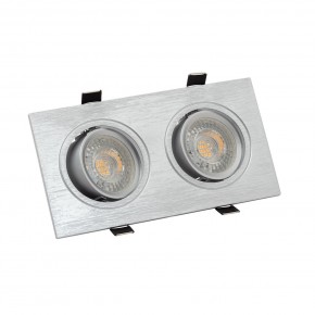 DK3022-CM Встраиваемый светильник, IP 20, 10 Вт, GU5.3, LED, серый, пластик в Лабытнанги - labytnangi.ok-mebel.com | фото 2